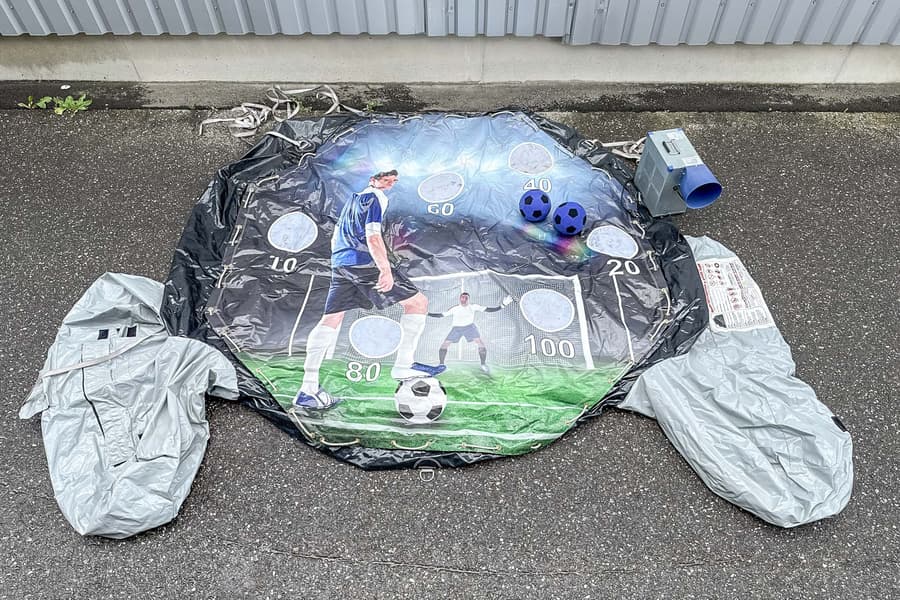 Riesen Dart Fußball, beidseitig